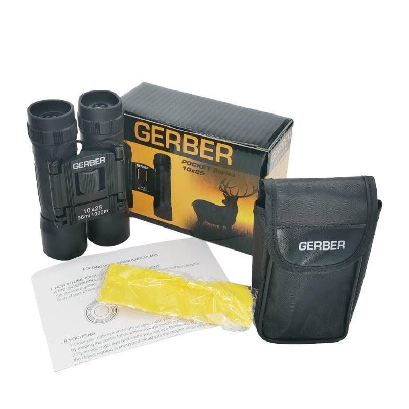 GERBER POCKET 10X25 BINOCULARS