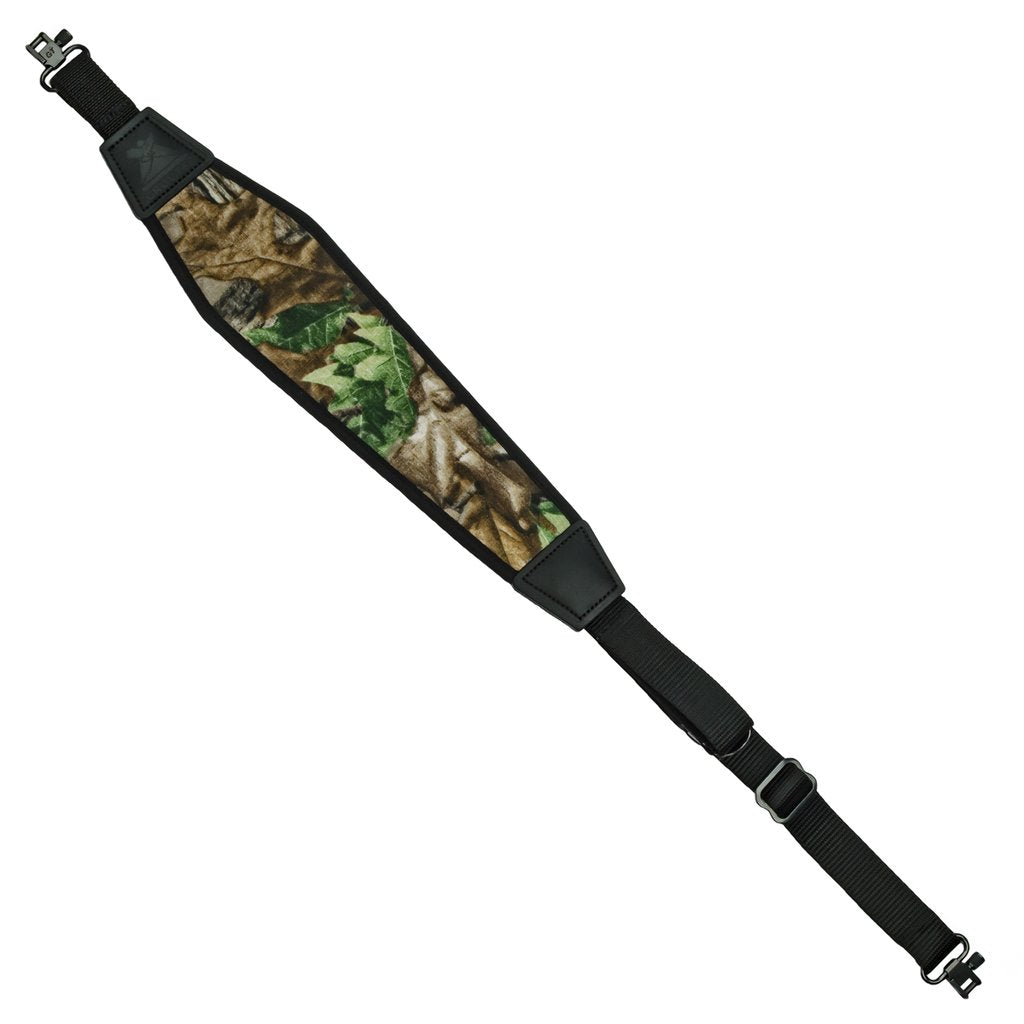 GROVTEC PADDED SLING W/ SWIVELS, REALTREE XTRA GREEN