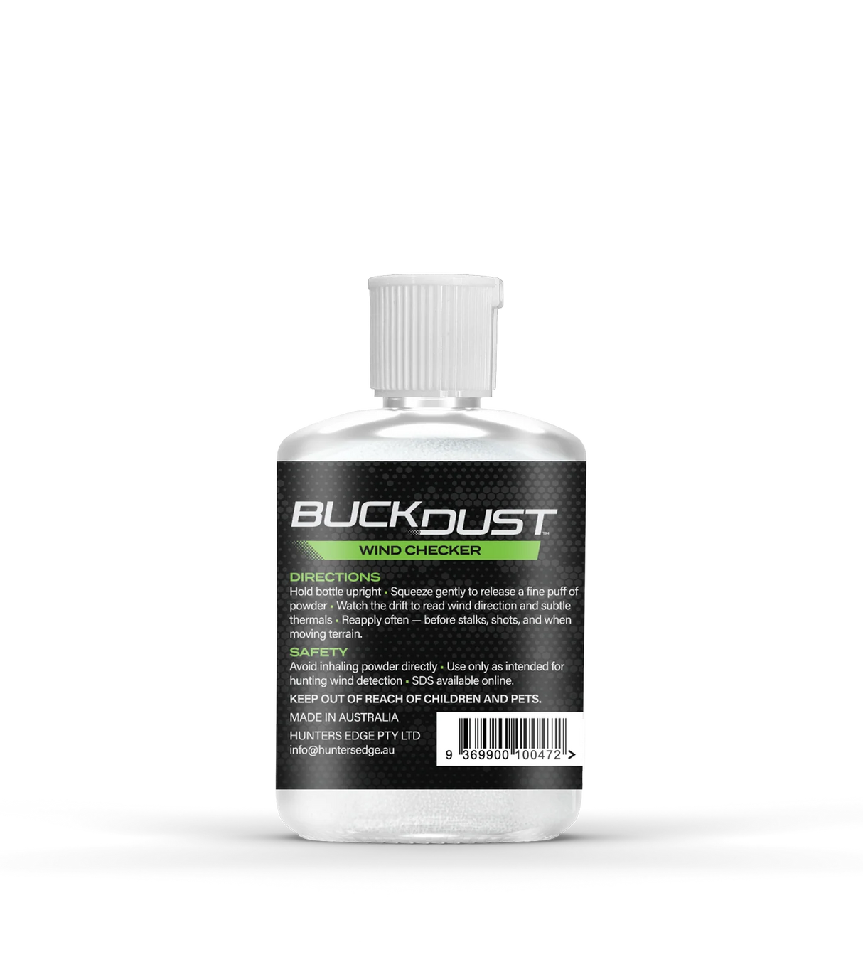 HUNTERS EDGE BUCK DUST WIND CHECKER