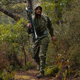 HUNTERS ELEMENT STORM HALF ZIP JACKET FOREST GREEN