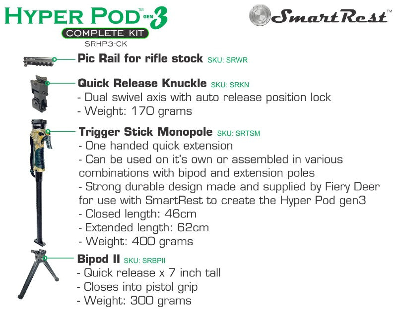 SMARTREST HYPERPOD 3 COMPLETE KIT