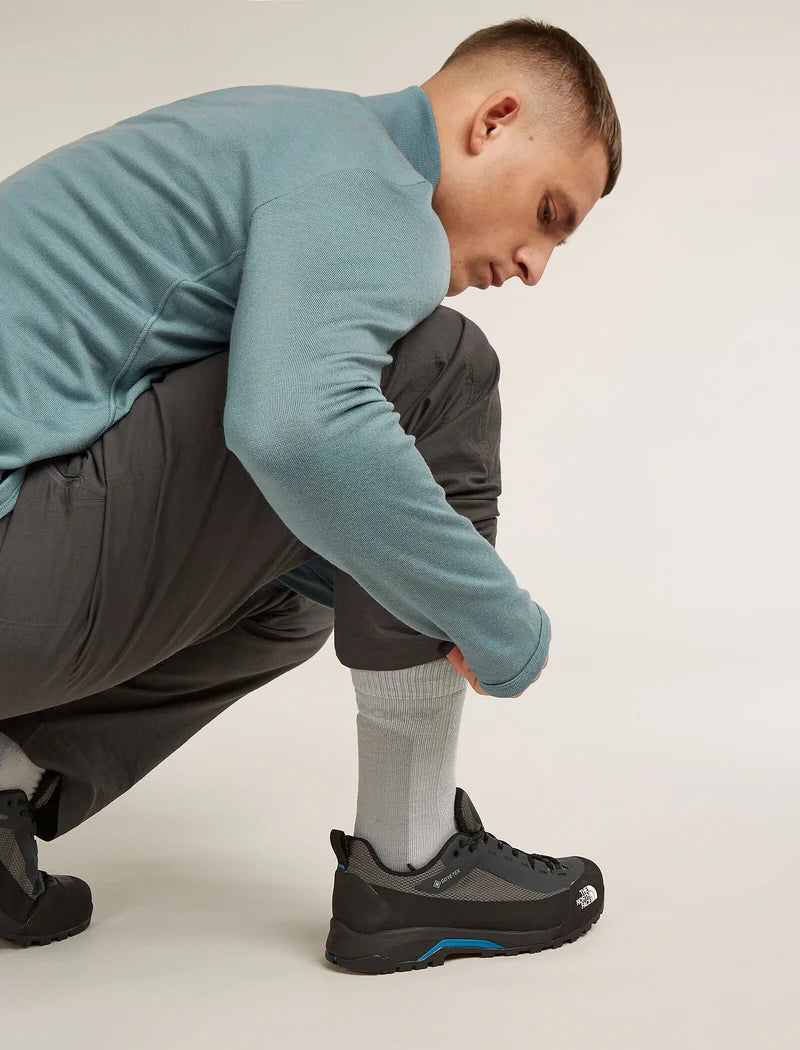 ICEBREAKER MENS HIKE + MEDIUM CREW SOCKS