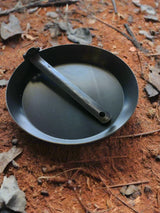 AUSSIE BLACK STEEL PASTA C/W FOLDING HANDLE