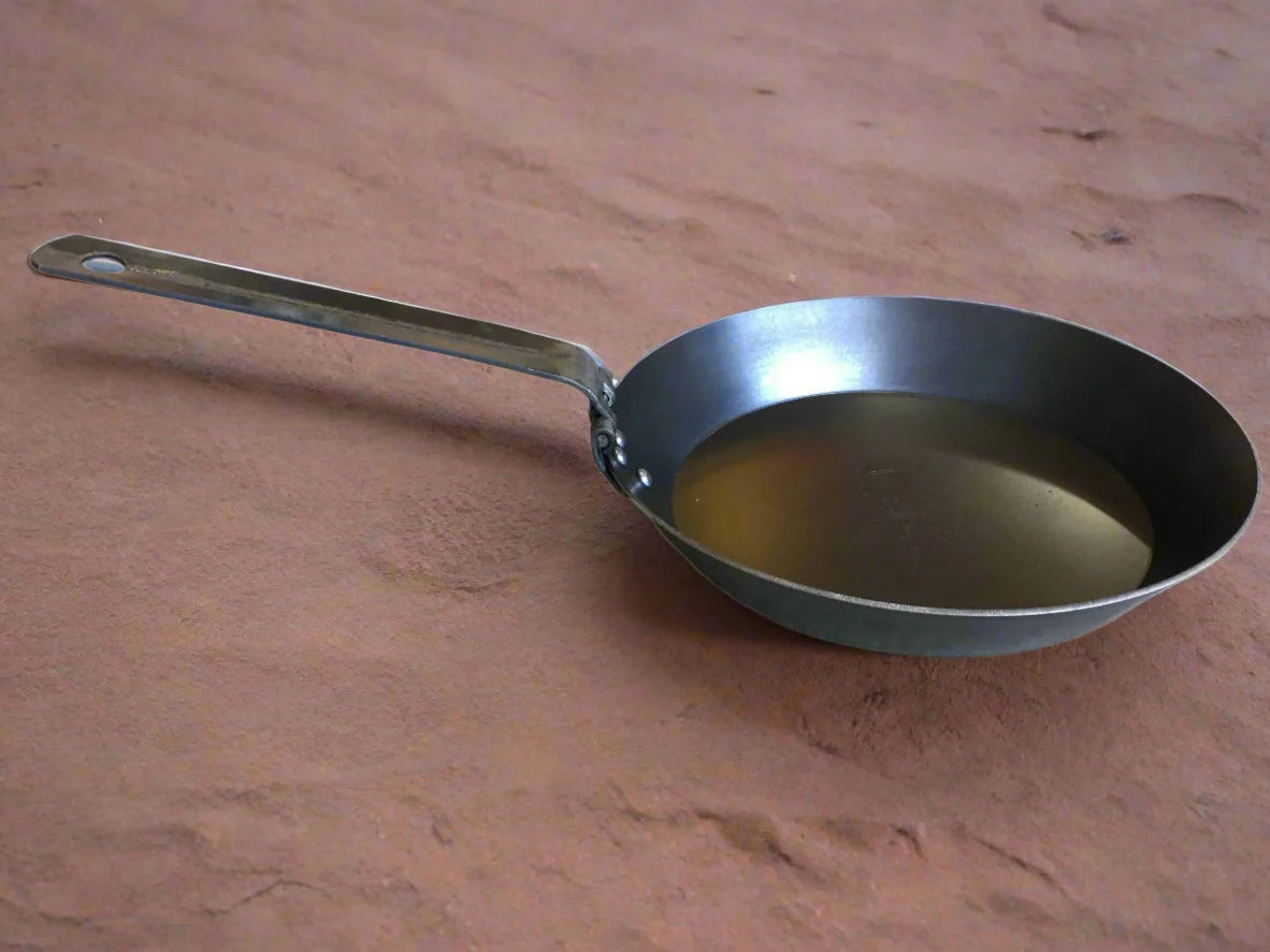 AUSSIE BLACK STEEL PASTA C/W FOLDING HANDLE