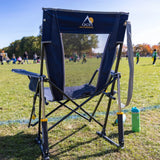 GCI OUTDOOR COMFORT PRO ROCKER CAMPING CHAIR PORTABLE FOLDING ROCKING CHAIR