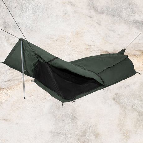 BURKE AND WILLS IRONBARK SWAG KING SINGLE PLUS FOREST GREEN