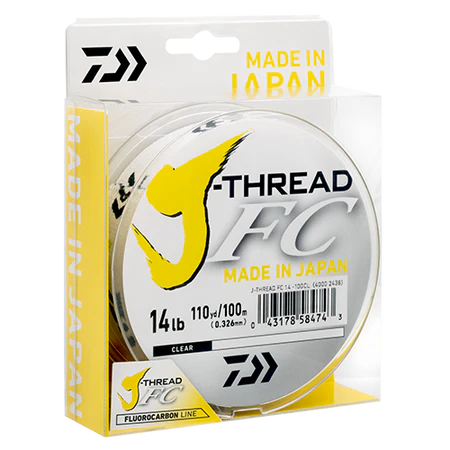 DAIWA J-THREAD FLUOROCARBON LEADER 50M
