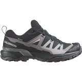 SALOMON WOMEN'S X ULTRA 360 GORE-TEX HIKING SHOES BLACK/PLUM KITTEN/ SHALE