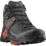 SALOMON MEN'S X ULTRA 5 MID GTX HIKING BOOTS ASPHALT/CASTLEROCK/BURNT OCHRE