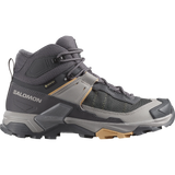 SALOMON WOMEN'S X ULTRA 5 MID GTX HIKING BOOTS NINE IRON/GULL/SOFT CLAY