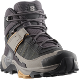 SALOMON WOMEN'S X ULTRA 5 MID GTX HIKING BOOTS NINE IRON/GULL/SOFT CLAY