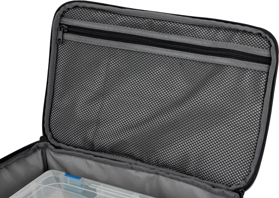SHIMANO LARGE FISHING TACKLE BAG WITH 2 TACKLE BOXES