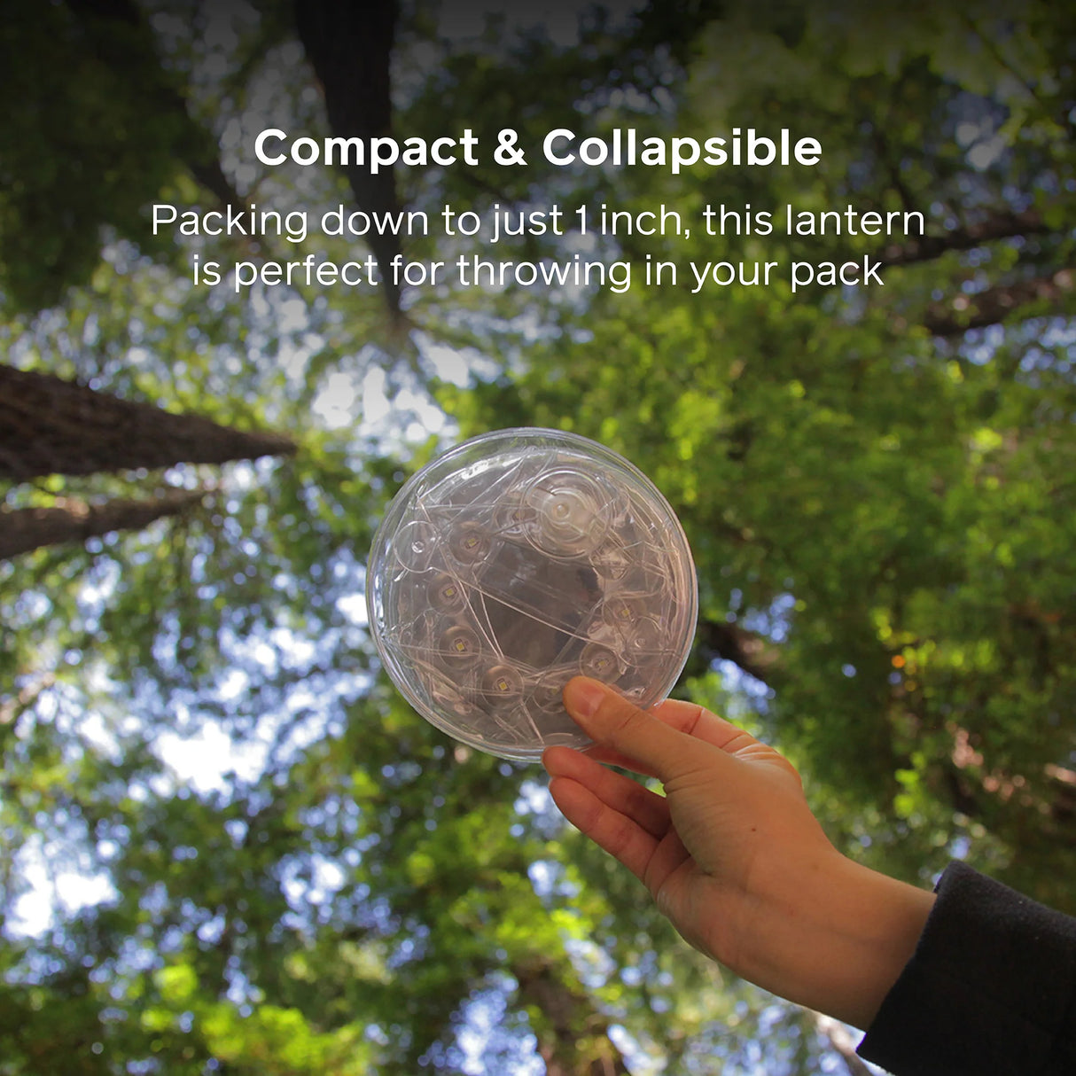 BIOLITE LUCI INFLATABLE SOLAR LANTERN ORIGINAL CLEAR
