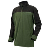 STONEY CREEK M2 QUARTER ZIP TOP BAYLEAF/BLACK