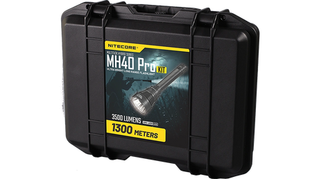 NITECORE MH40 PRO HUNTING KIT - 3500 LUMEN LONG-RANGE RECHAREABLE LED FLASHLIGHT