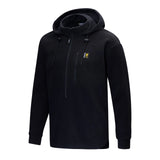 SWAZI THE HOOD FLEECE JUMPER - BLACK