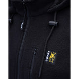 SWAZI THE HOOD FLEECE JUMPER - BLACK
