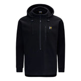 SWAZI THE HOOD FLEECE JUMPER - BLACK