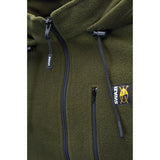 SWAZI THE HOOD FLEECE JUMPER - OLIVE