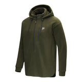 SWAZI THE HOOD FLEECE JUMPER - OLIVE