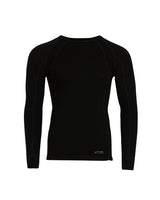 XTM MERINO 230 GSM LONG SLEEVE THERMAL TOP ALPINE 230 BLACK