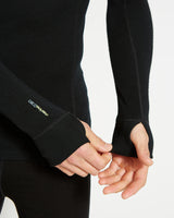 XTM MERINO 230 GSM LONG SLEEVE THERMAL TOP ALPINE 230 BLACK