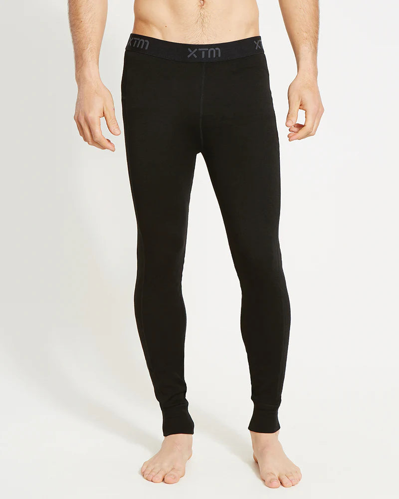 XTM MEN'S MERINO 270GSM THERMAL PANTS ALPINE 230 BLACK