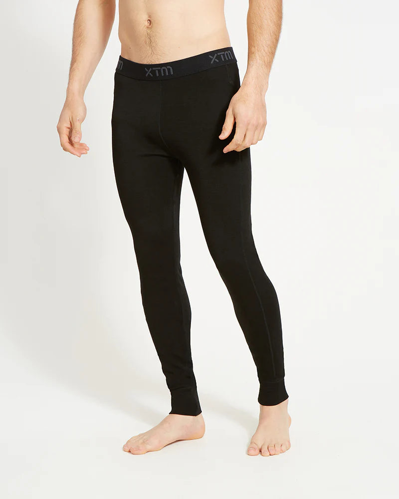 XTM MEN'S MERINO 270GSM THERMAL PANTS ALPINE 230 BLACK