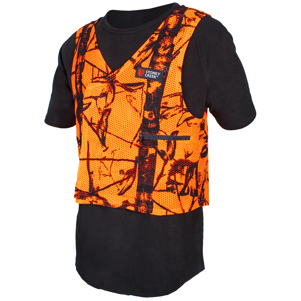 STONEY CREEK MESH VEST BLAZE ORANGE