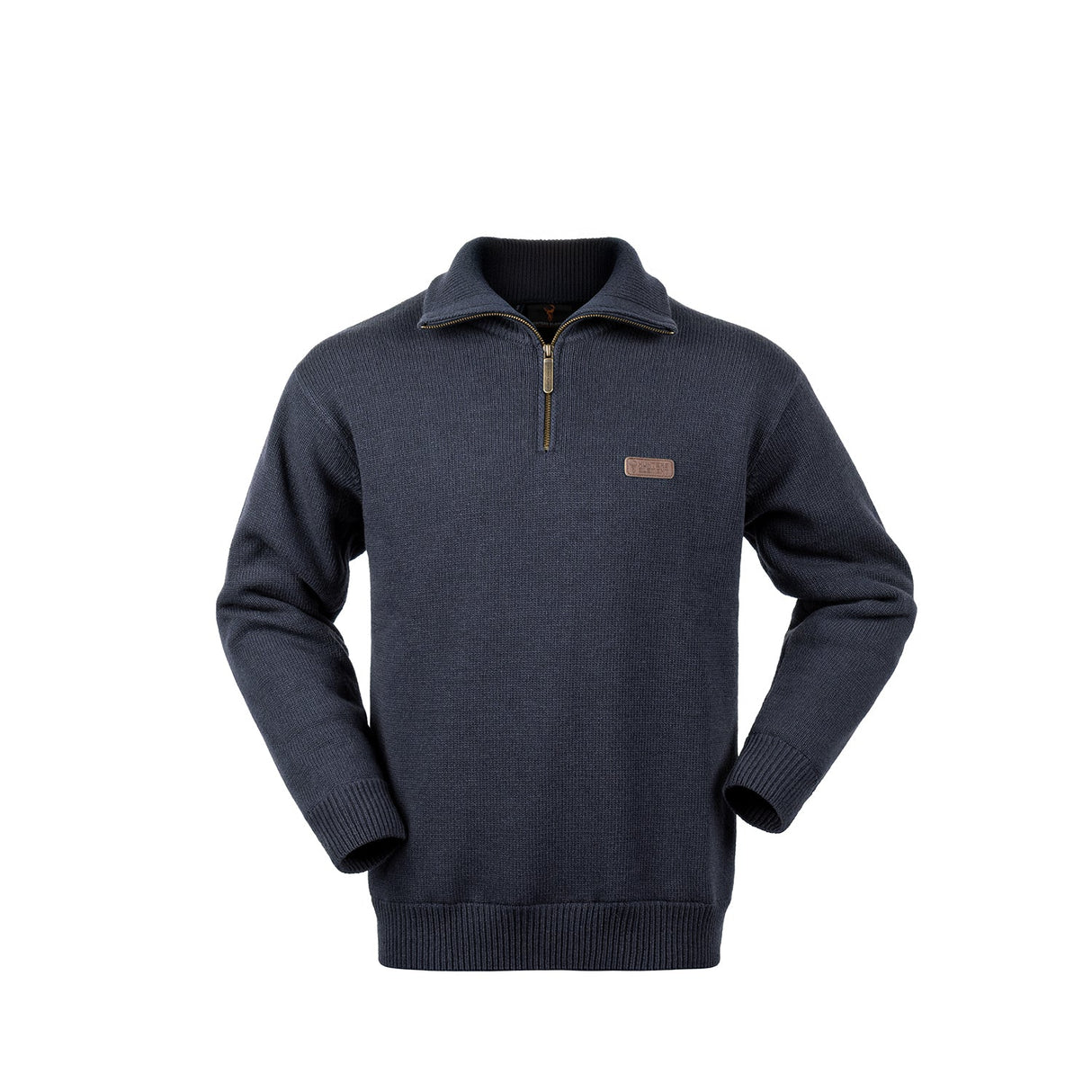 HUNTERS ELEMENT MOLESWORTH WINDBLOCK JERSEY NAVY