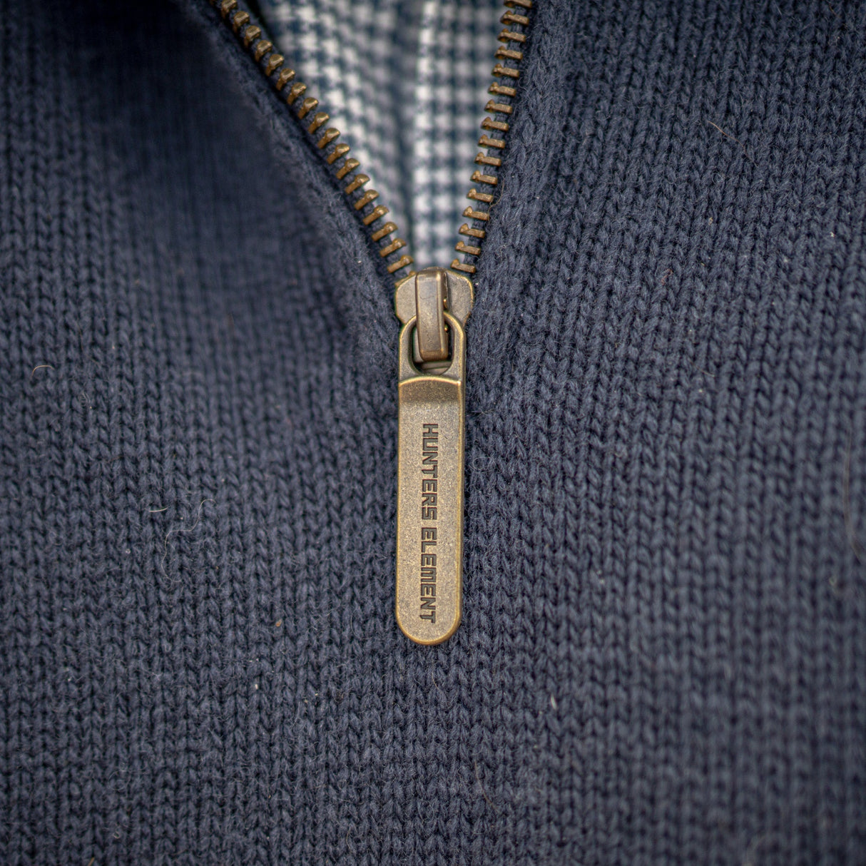 HUNTERS ELEMENT MOLESWORTH WINDBLOCK JERSEY NAVY