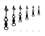 MUSTAD ULTRAPOINT BALL BEARING SWIVEL W/FASTACH CLIP