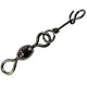 MUSTAD ULTRAPOINT BALL BEARING SWIVEL W/FASTACH CLIP