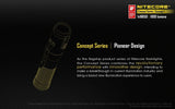 NITECORE CONCEPT 1 + UM10 1800 LUMENS TORCH