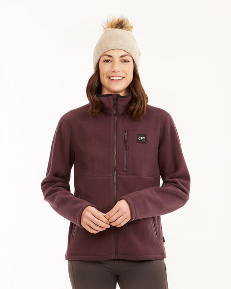 XTM MARLEY WOMENS DWR 270 GSM FLEECE JACKET