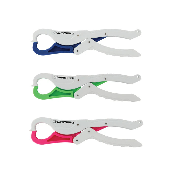 SAMAKI NEON PLASTIC LOCKING FISH GRIPS