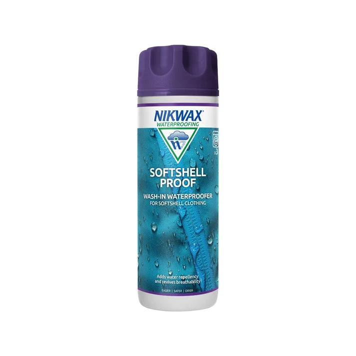 NIKWAX SOFTSHELL PROOF WASH IN WATERPROOFER 300ML