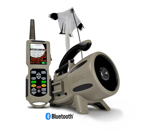 ICOTEC NOMAD+ PLUS PROGRAMMABLE PREDATOR CALL/DECOY COMBO WITH BLUETOOTH
