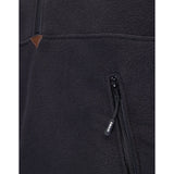 SWAZI DOUGHROASTER FLEECE JUMPER - BLACK