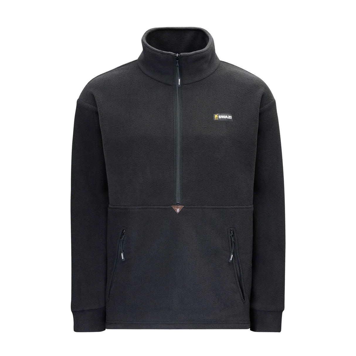 SWAZI DOUGHROASTER FLEECE JUMPER - BLACK