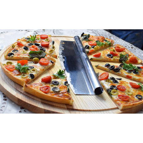 OUTDOOR MAGIC STAINLESS STEEL PIZZA CUTTER