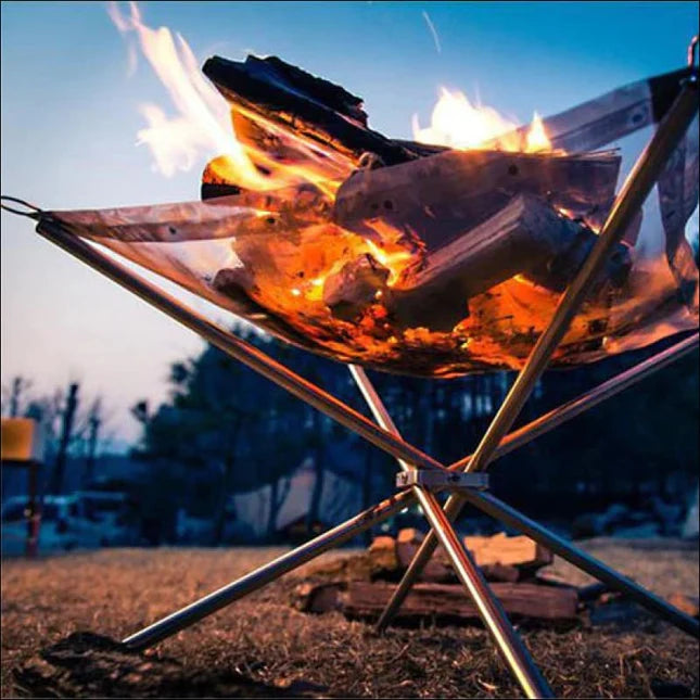 OUTDOOR MAGIC FOLDING FIRE PIT