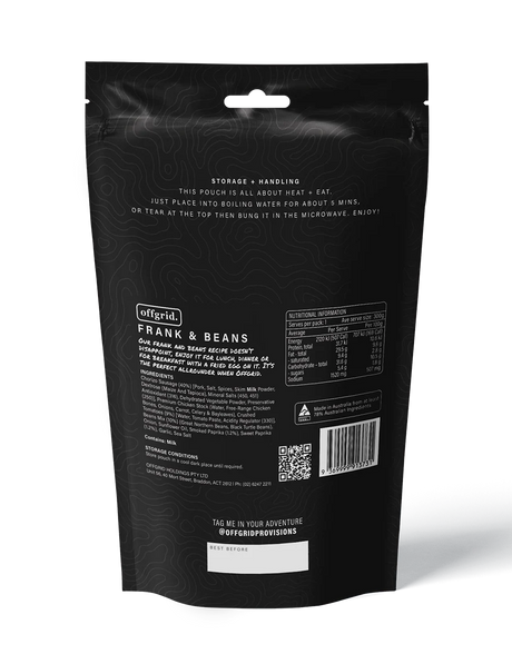 OFFGRID ASSORTED HEAT & EAT MEALS