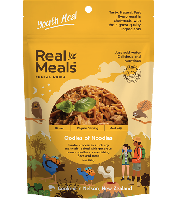 REAL MEALS OODLES OF NOODLES  100G