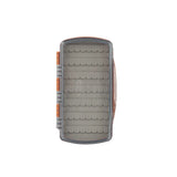 FISHPOND TACKY PESCADOR FLY BOX - MEDIUM - CLEAR - BURNT ORANGE
