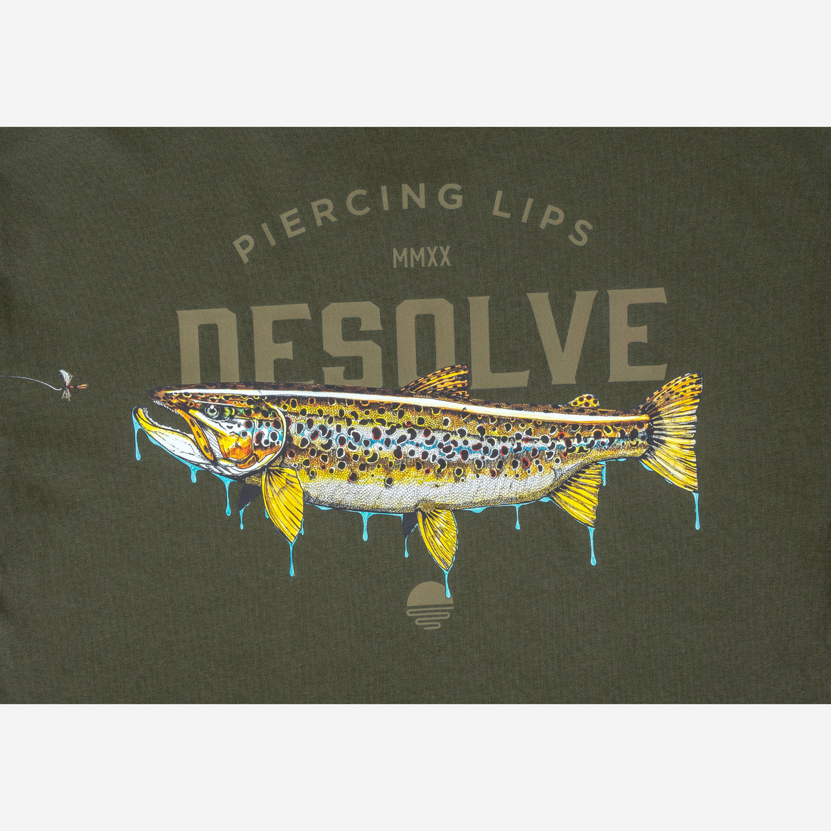 DESOLVE PIERCING LIPS TEE TROUT