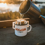 DOG & GUN COFFEE PRE LOADED DRIP FILTER COFFEE - 15 PACKET