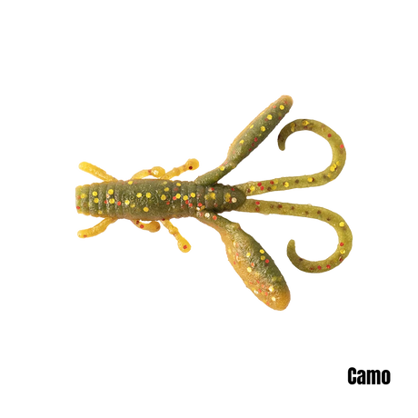 POWERBAIT MAXSCENT CRITTER HAWG SOFT PLASTIC LURE