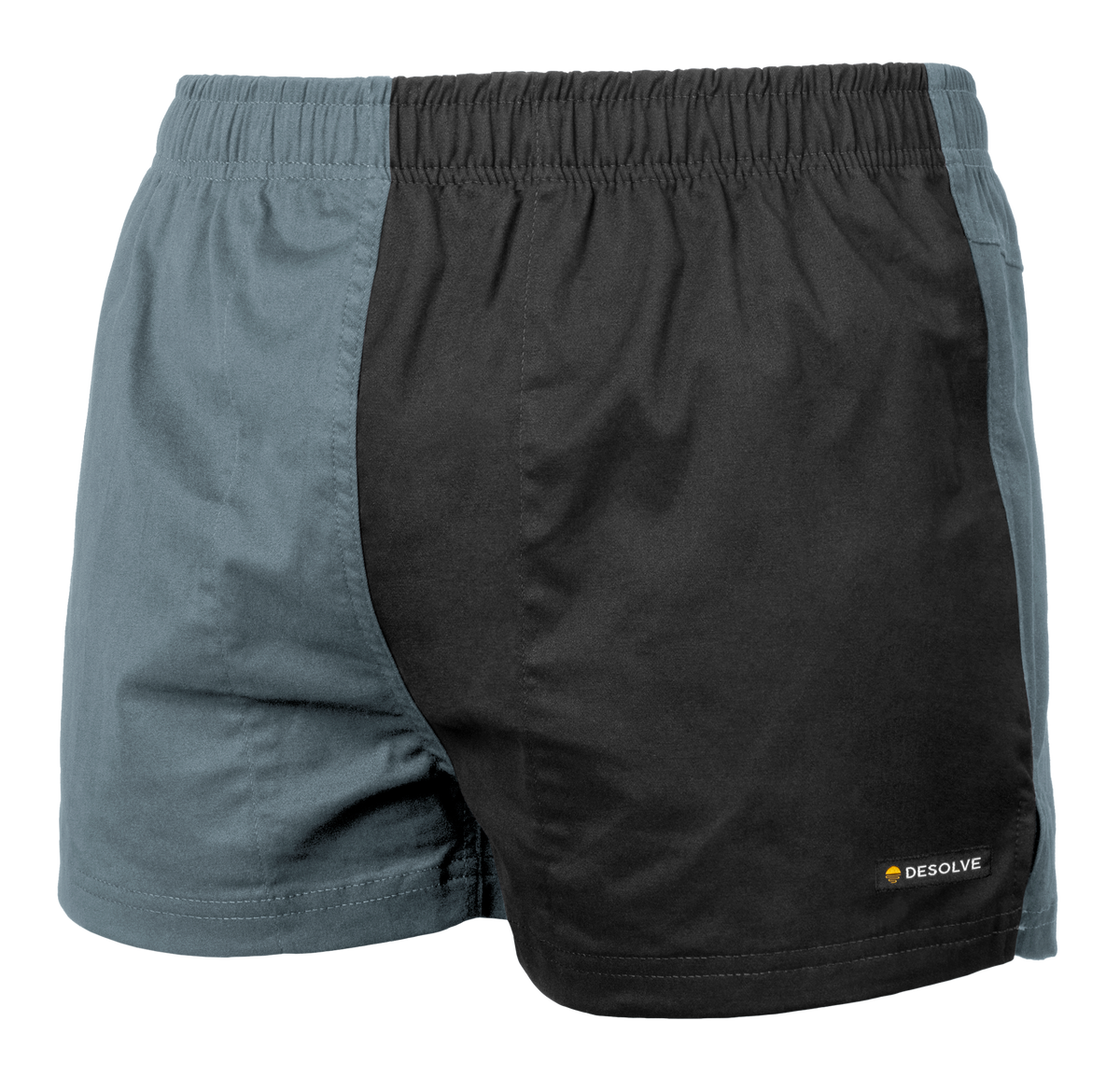 DESOLVE RIPLINE STUBBIES SHORTS DUSK BLUE / BLACK