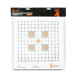 SPIKA SQUARE PAPER SHOOTING TARGET 30CM X30CM 20PER PACKET
